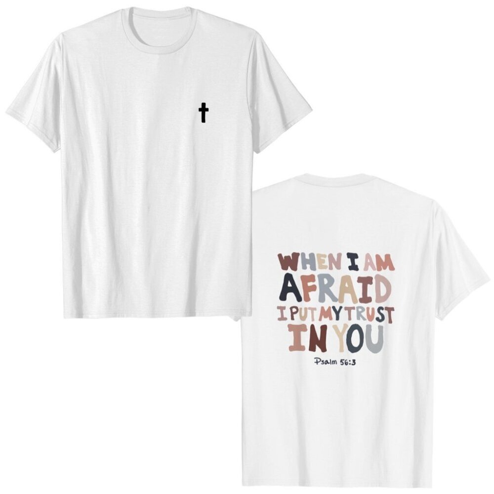 Bible Verse Christian Faith Shirt 2 Sided Unisex Tee Shirt 166